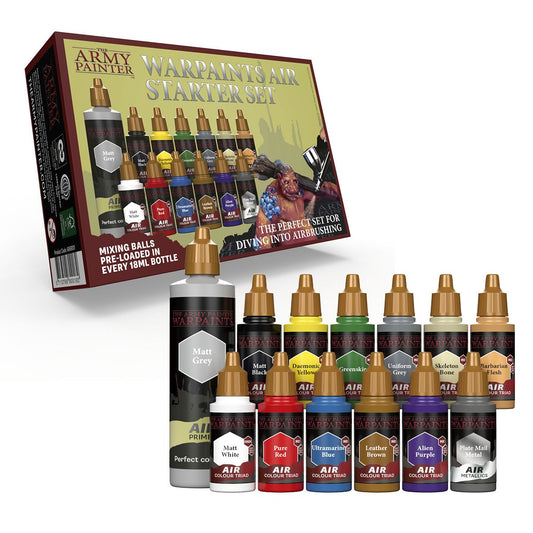 Army Painter Warpaints Air Starter Set - 12 Colours