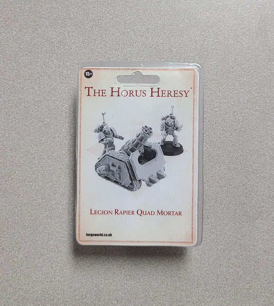 Horus Heresy Legion Rapier Quad Mortar Forgeworld OOP Resin New