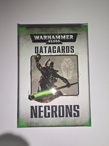 Necrons Data Cards OOP 2015