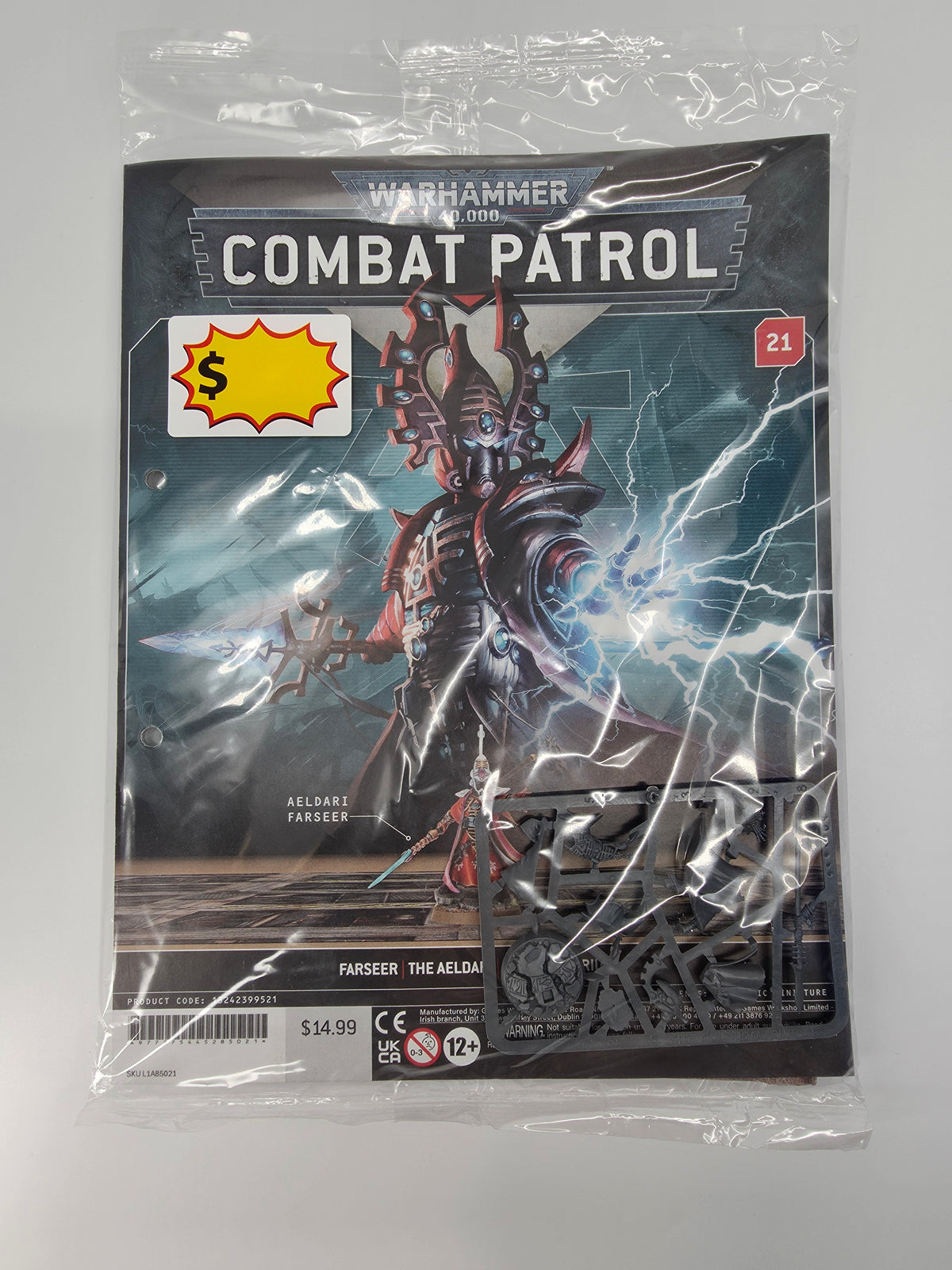 Warhammer 40k Combat Patrol Magazine Issue 21 - Aeldari Farseer & Battle Mat