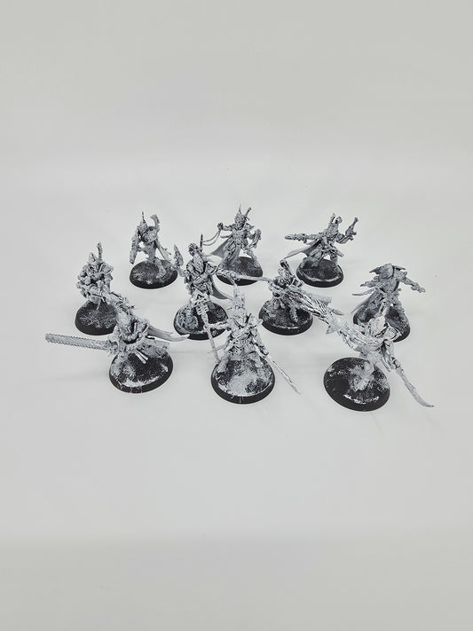 Warhammer 40k 10 Aeldari Corsaids Voidreavers Assembled Primed