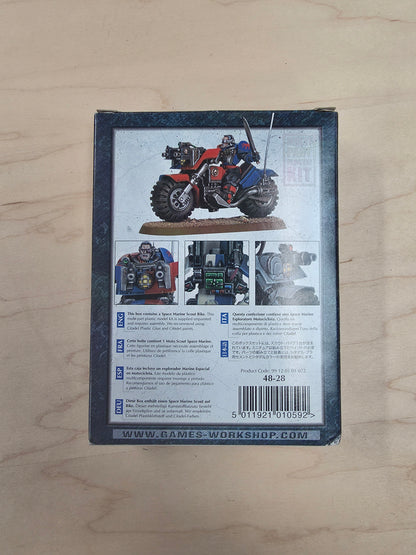 Space Marines Scout Bike OOP New in Box