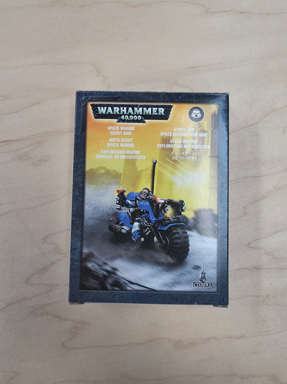 Space Marines Scout Bike OOP New in Box