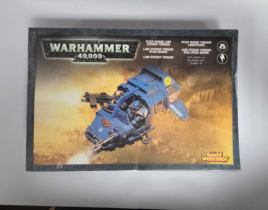 Warhammer 40k Space Marine Land Speeder Tornado OOP New Sealed